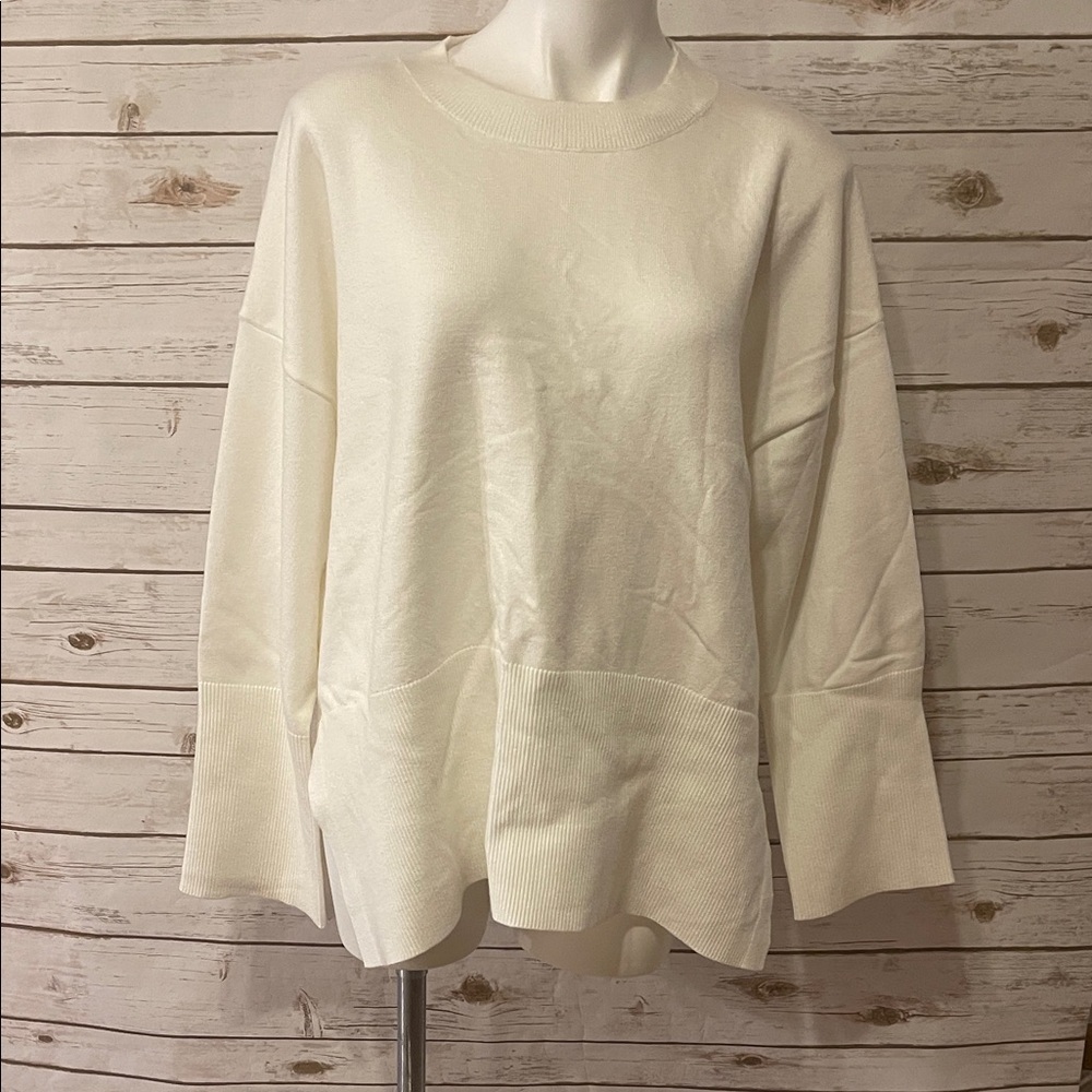 Cream Oversized Sweater